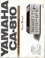 Yamaha CA-810-Owners-Manual 